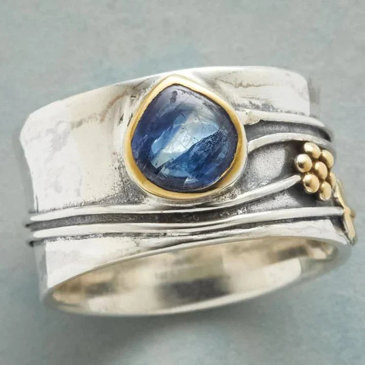 מאיה | ברו - טבעת מדיטציה בא gemstone בוהמית