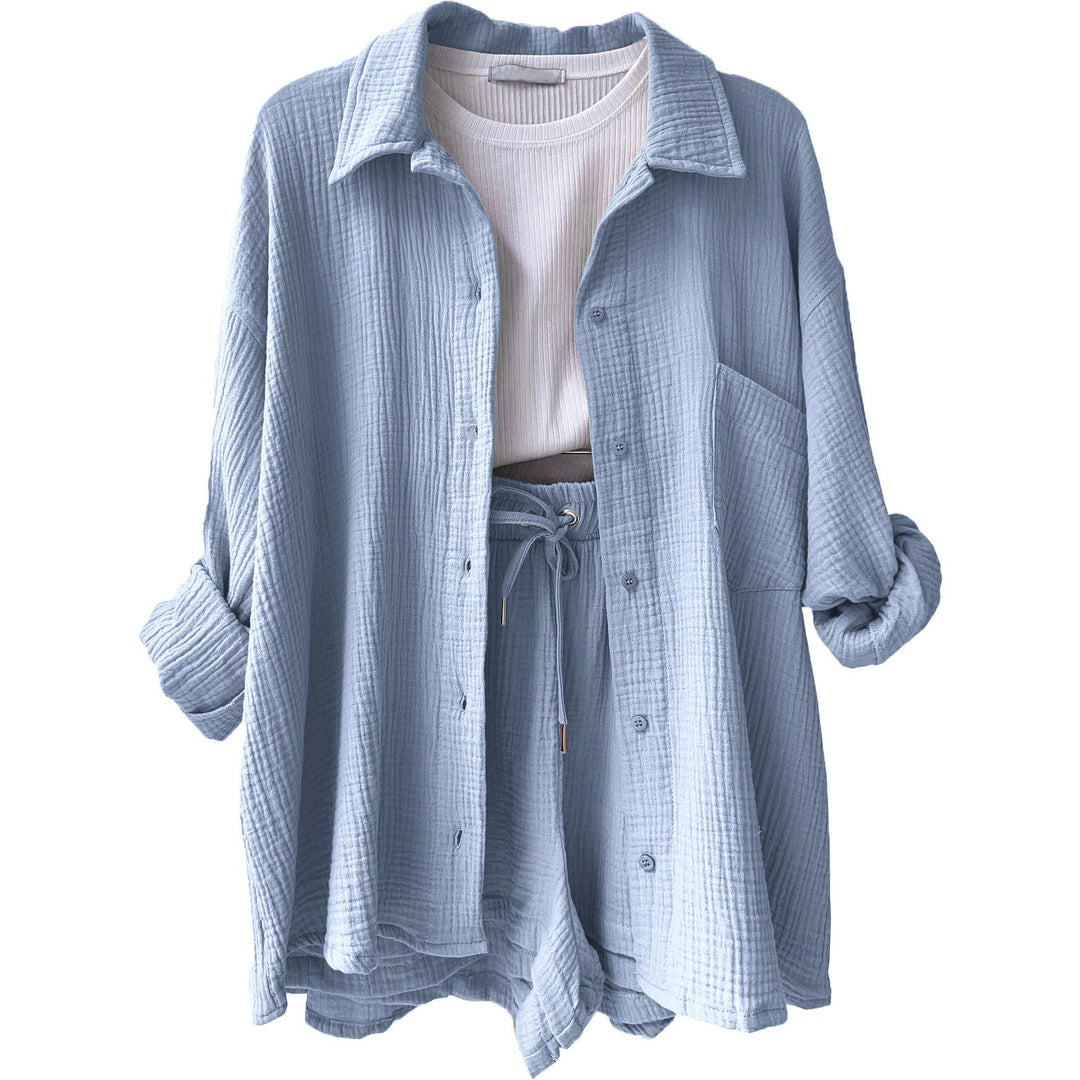 נמו | חליפת כותנה זוגית לנשים