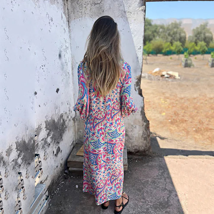 היילי | מקסי בוהו אבסטרקטי